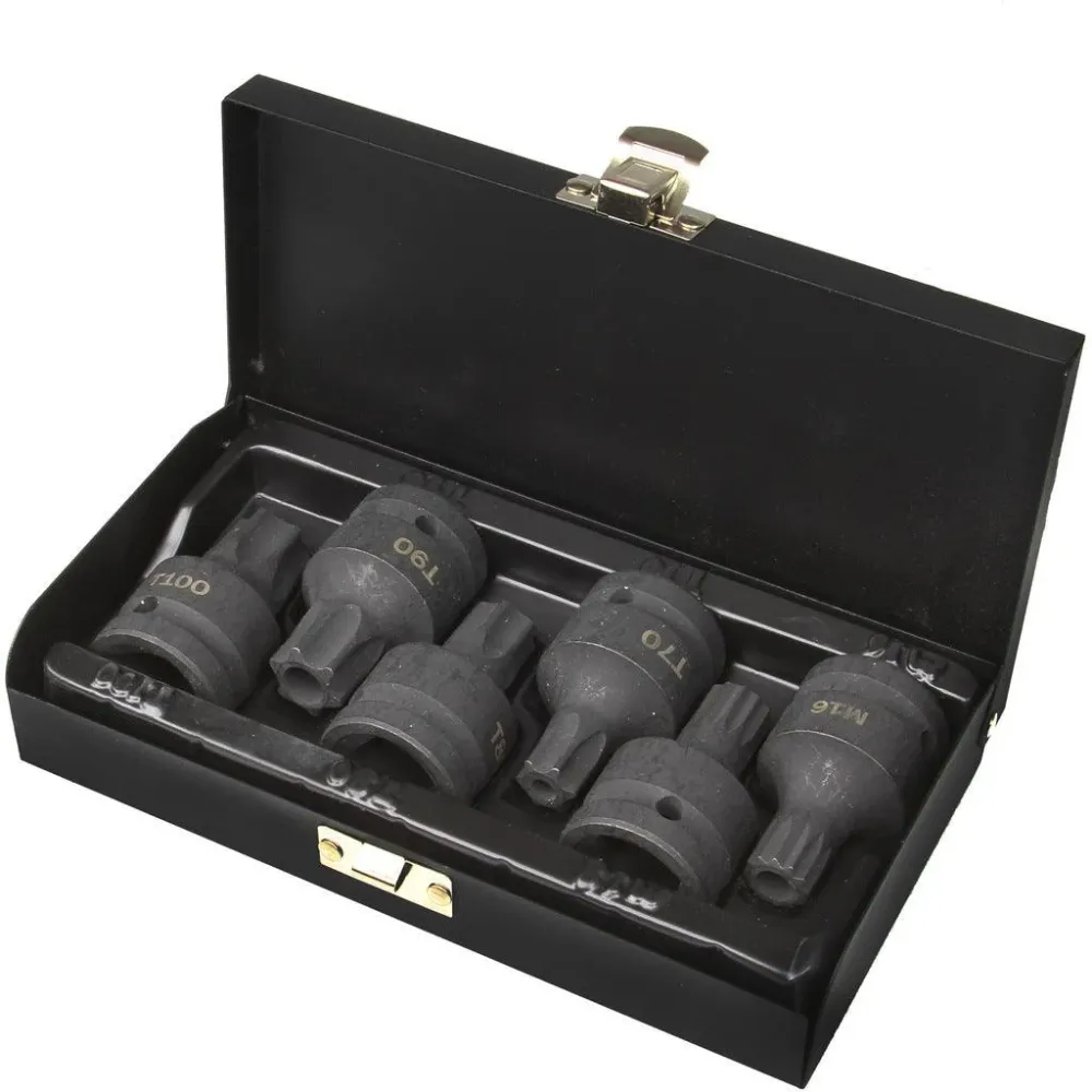 Set Imbus Torx / Spline Biti 6 Pcs 3/4