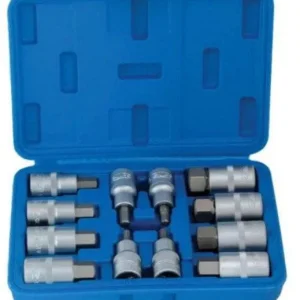 Trusa set biti hexagon 12 piese chrome vanadium PROFI