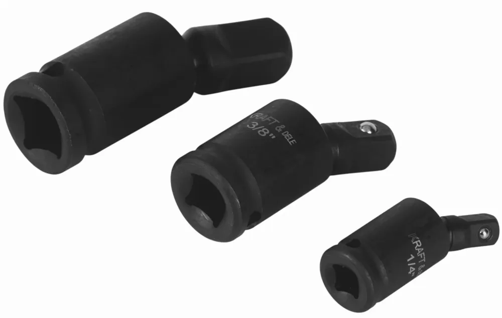 Set Tubulare Cardanice Impact 1/4" 3/8" 1/2" Otel Cr-Mo, Kraft&Dele KD10530