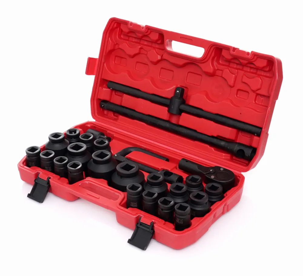 Set Tubulare Impact 26 Piese 3/4 Inch 12 Puncte, Kraft&Dele KD11759