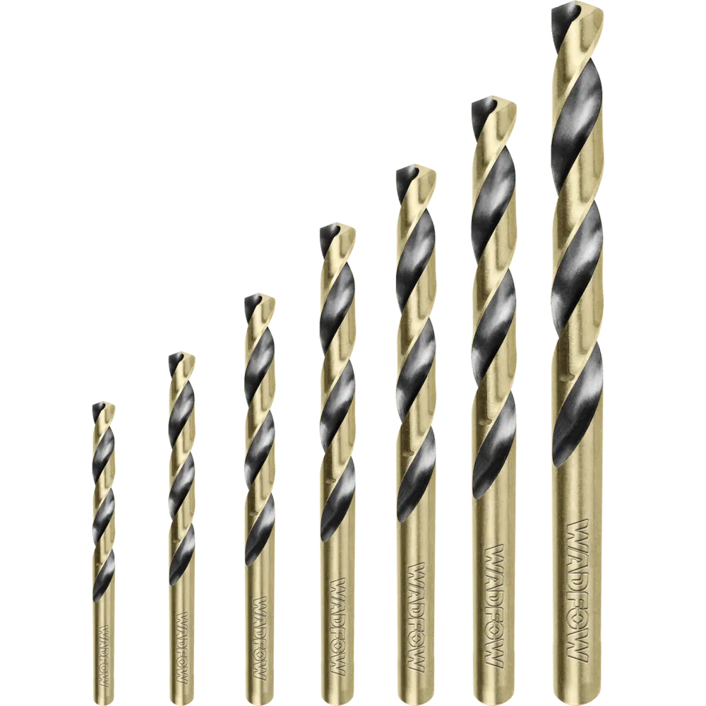 Set burghie pentru metal Wadfow, 2-8mm, 7 buc