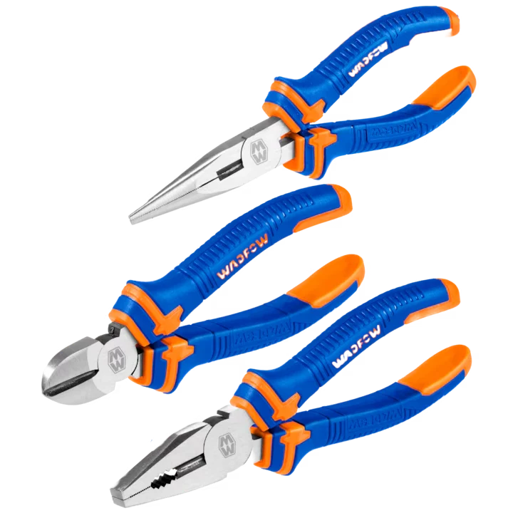 Set de 3 clesti Wadfow, 7 " patent universal, 6 " cleste cu varf ascutit, 6 " cleste taietor