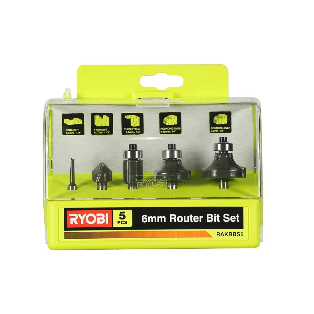 Kit cu 5 freze Ryobi RAKRBS5