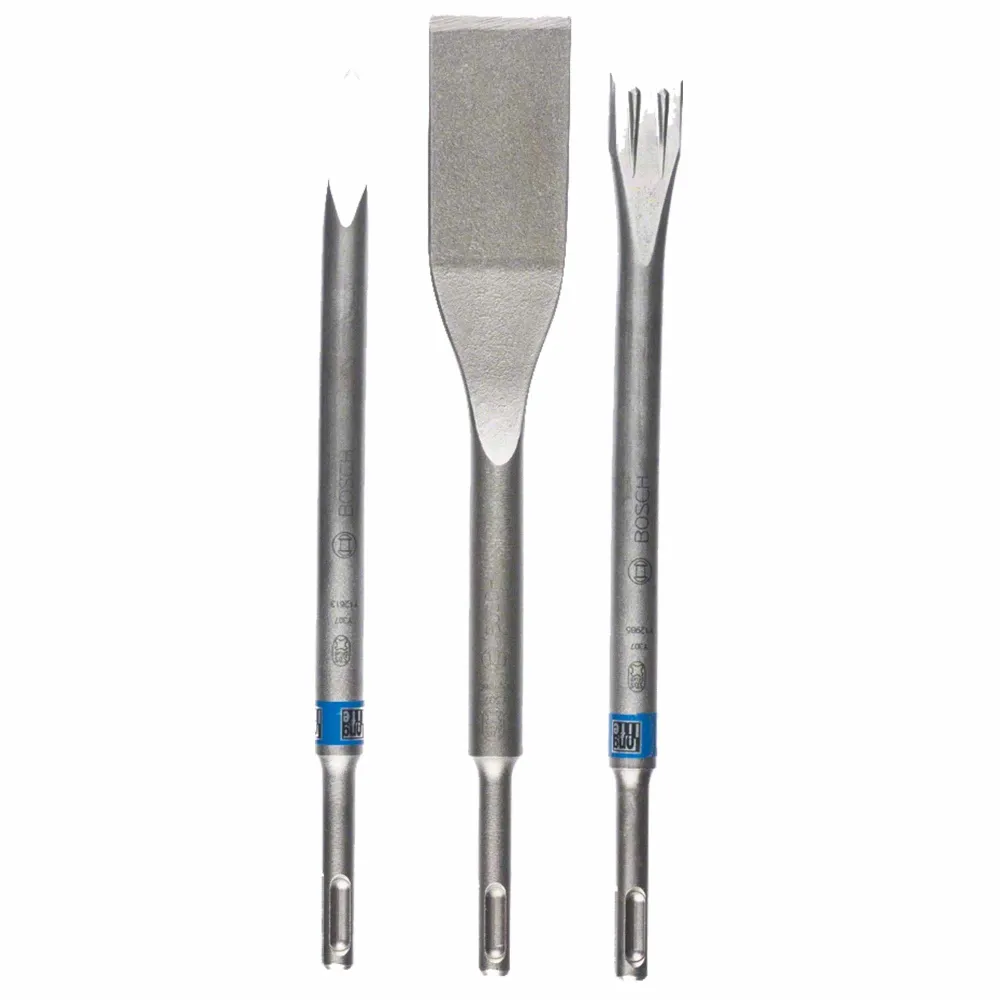 Set de daltă Bosch SDS plus 3 buc