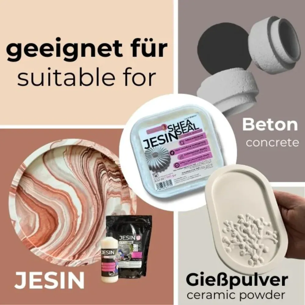 JESIN SHEASEAL – Sigilant Natural și Alimentar pentru JESIN și Pulberi de Turnare (100 g)