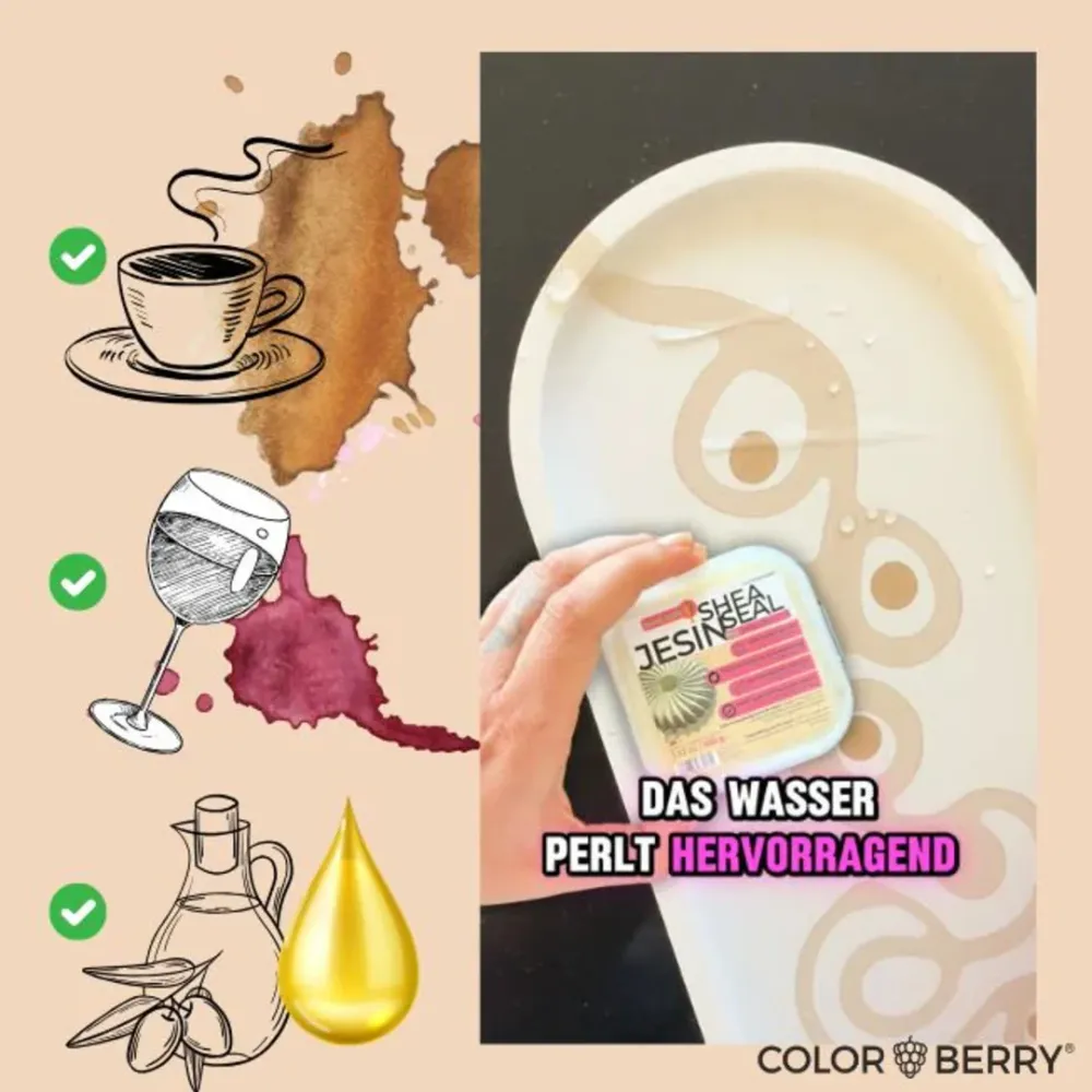 JESIN SHEASEAL – Sigilant Natural și Alimentar pentru JESIN și Pulberi de Turnare (100 g)