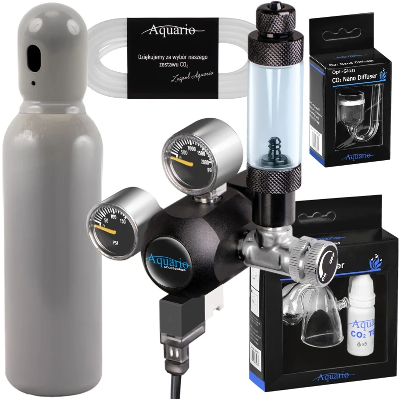 Sistem Professional 2.0 - set CO2 cu electrovalva + butelie 5litri