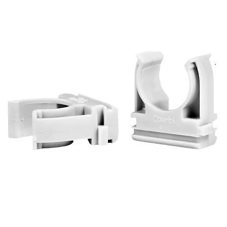 Clema fixare, Ø25, gri, Courbi 34-21003-025