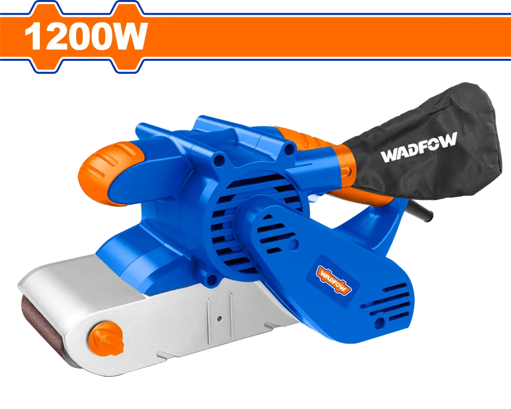 Masina de slefuit cu banda WADFOW, 1200W, 400RPM, 240V, 610x100mm