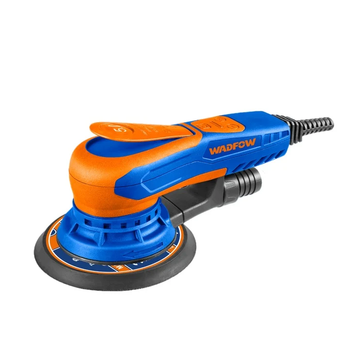 Masina de slefuit Wadfow pentru lemn si metal, 350W, 240V, 10000rpm, diametru suport slefuit 150mm, include 4 buc hartie a...
