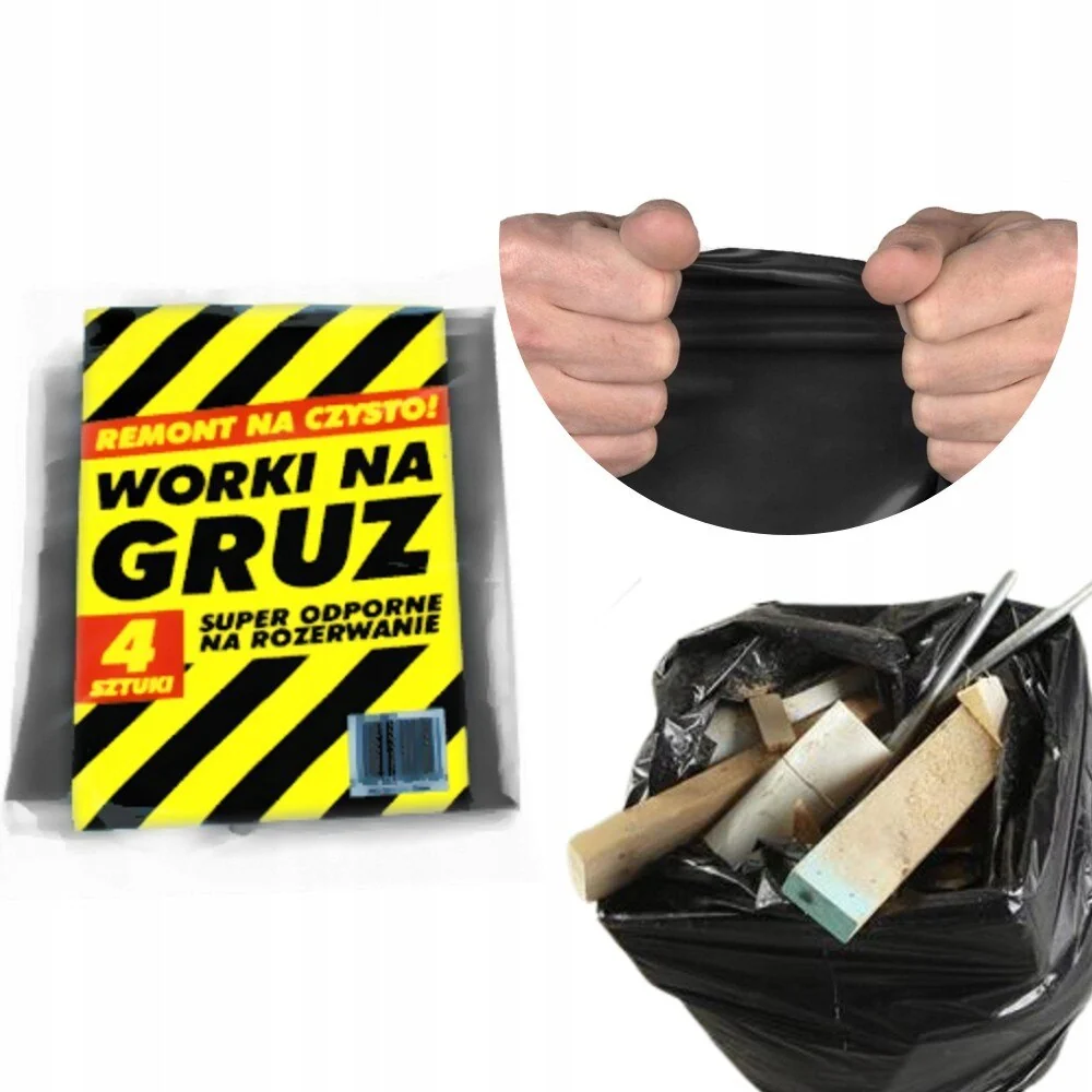 Saci de renovare pentru moloz de constructii,4buc/set