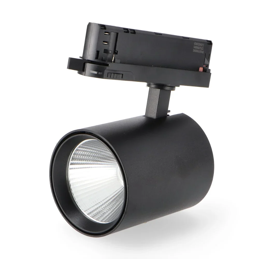 Spot LED Pentru Sina Trifazata 30W Air CCT, Flicker Free, Negru