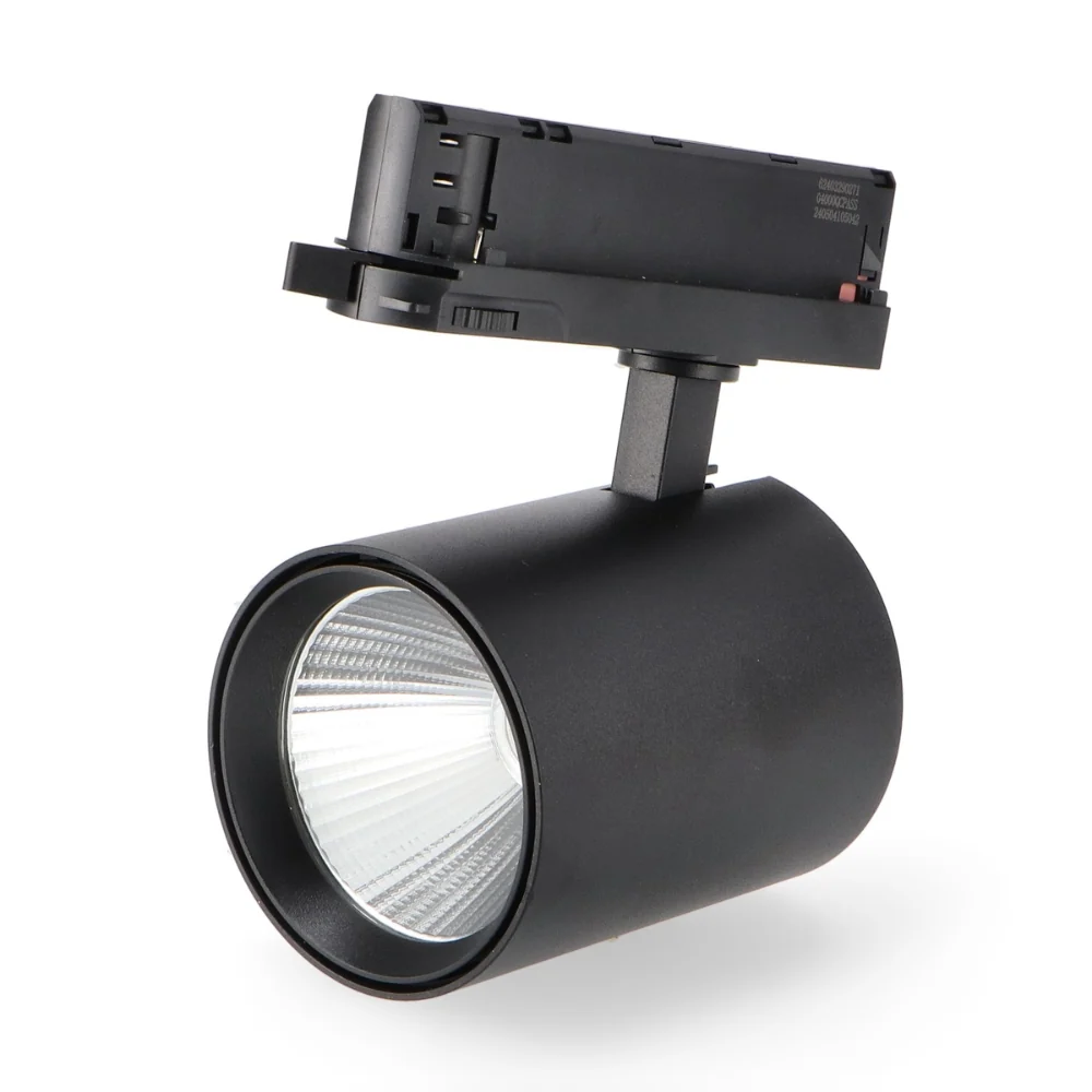 Spot LED Pentru Sina Trifazata 30W Air CCT, Flicker Free, Negru