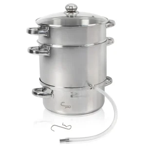 Storcător de fructe SAPIR SP 1260 A26, 8 litri, Carte de rețete, Oțel inoxidabil