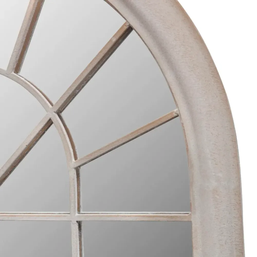 Oglindă de grădină arcadă rustică 60x116 cm interior & exterior