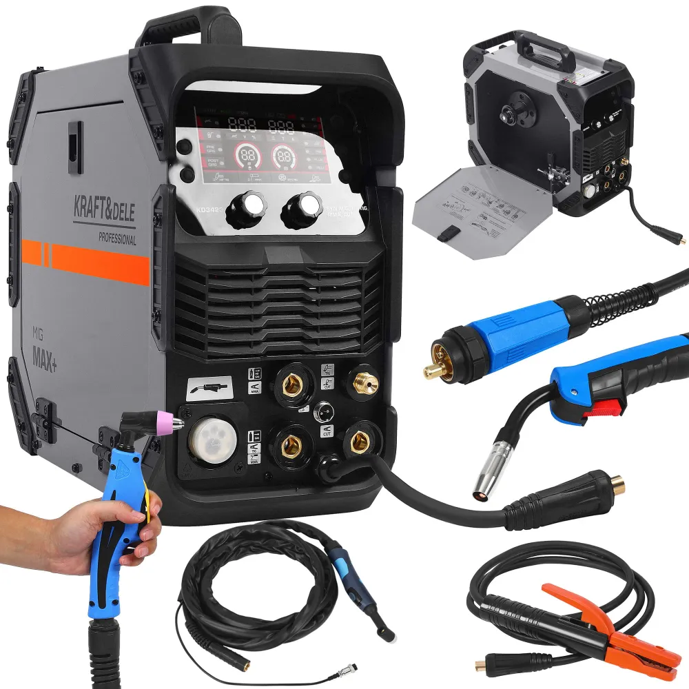 Sudura 5 1 MIG/MAG MMA TIG Plasma 2500W 255A 230V, Kraft&Dele KD3423