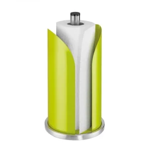 Suport vertical pentru rola de hartie, verde, model Corona - KUCHENPROFI