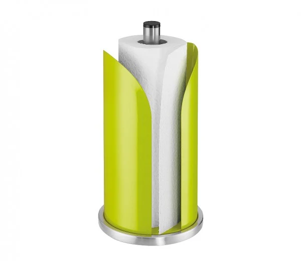 Suport vertical pentru rola de hartie, verde, model Corona - KUCHENPROFI