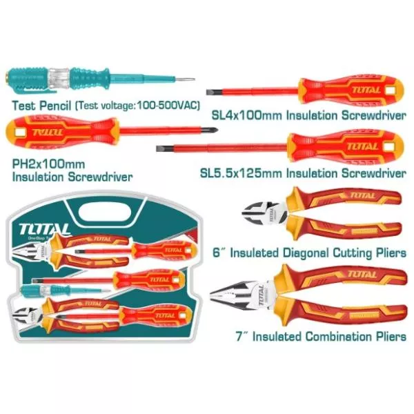 Set surubelnite izolate 6 buc TOTAL