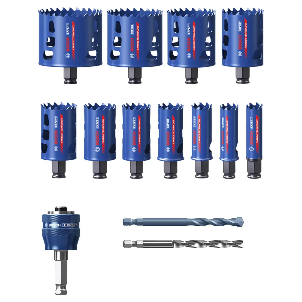 Set de ferăstrău cu găuri Bosch Expert 14 buc