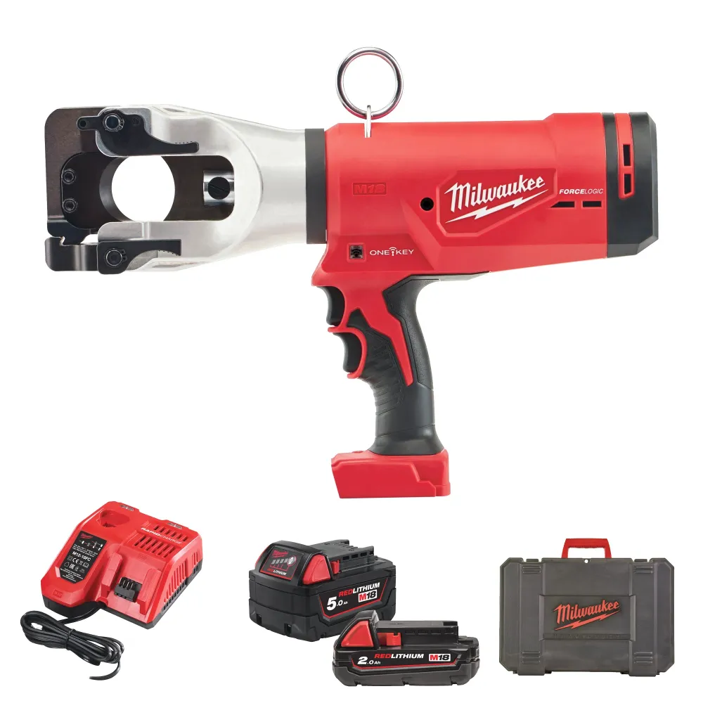 Mașă de găurit cu acumulator Milawaukee M18 HCC45-522C 18V 2Ah 5Ah