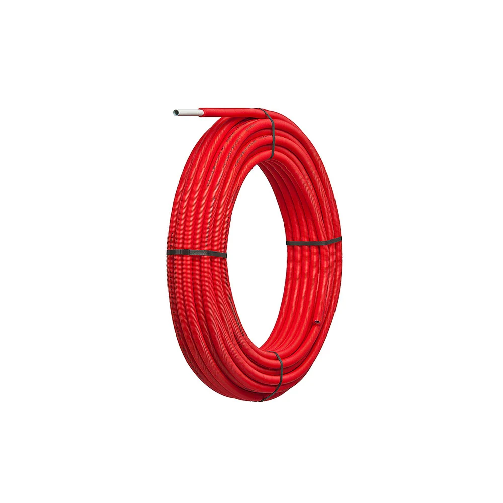 Teava multistrat tub de protectie FRANKISCHE PEX-AL-PE ALPEX-DUO®, 16x2 mm, rosie - colac 50 m