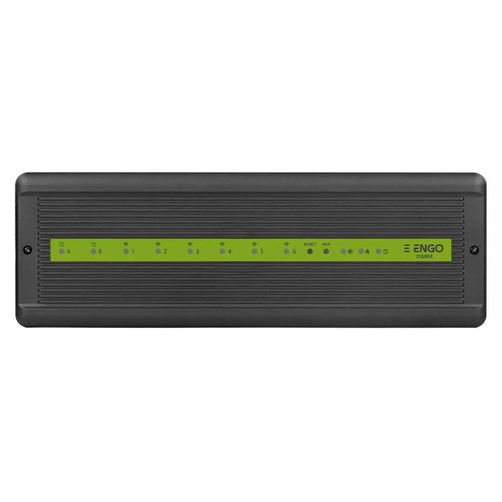Centru de comanda compact 8 zone (6 fara fir cu controler zigbee si 2 cu fir) ENGO