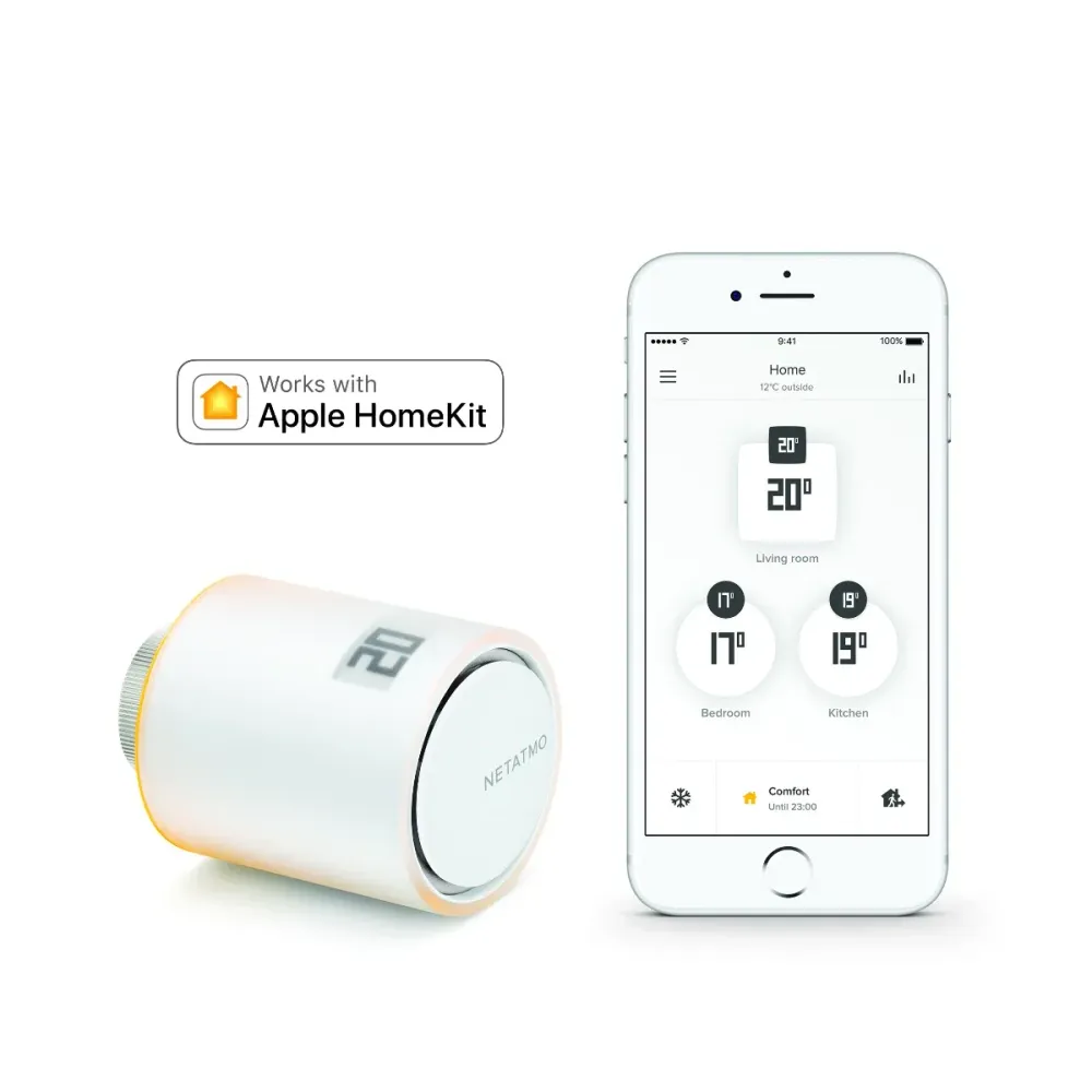 Resigilat: Cap termostat inteligent Netatmo WiFi