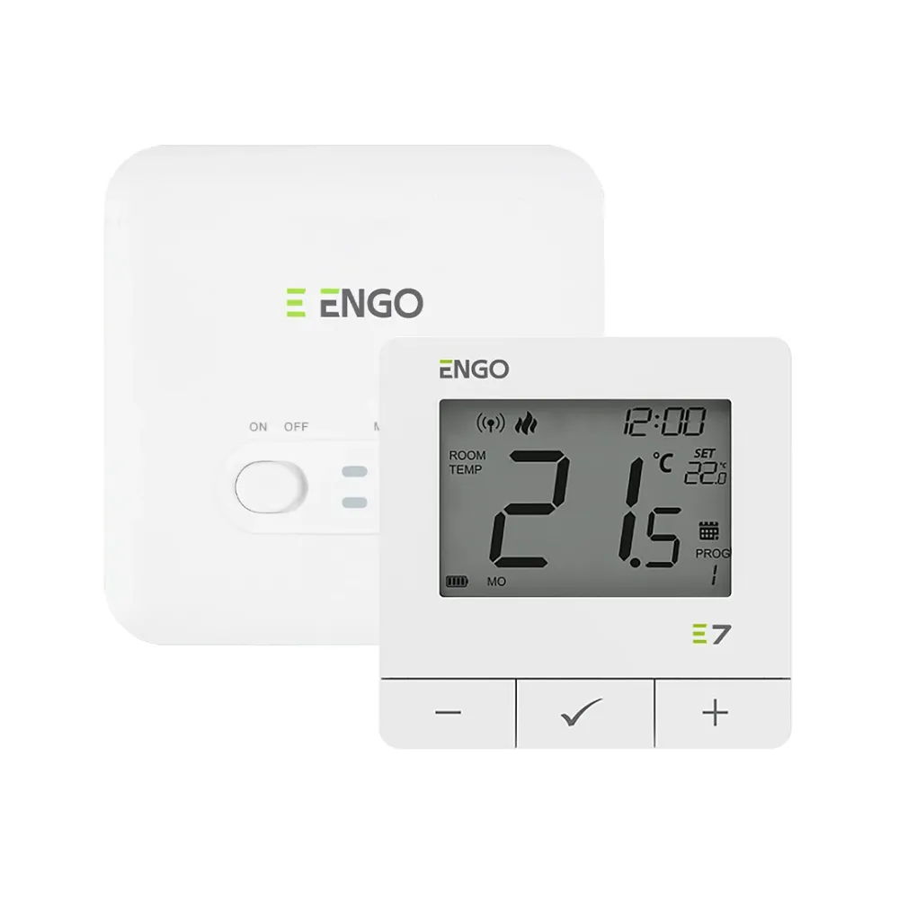 Termostat ambiental programabil fara fir E7-RFW, ENGO
