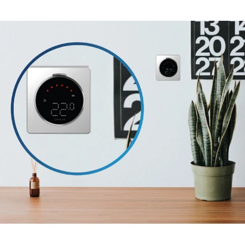 Termostat IT800 ambiental controlat prin internet, cu wifi, Salus