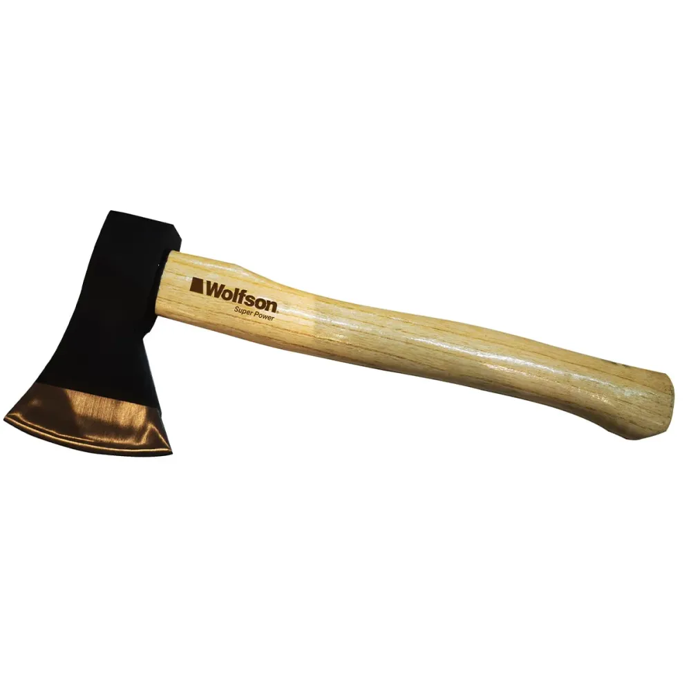 Toporisca Wolfson 600g, 360mm cu maner din lemn