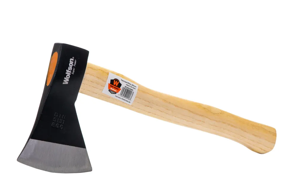 Toporisca Wolfson 800g, 380mm cu maner din lemn