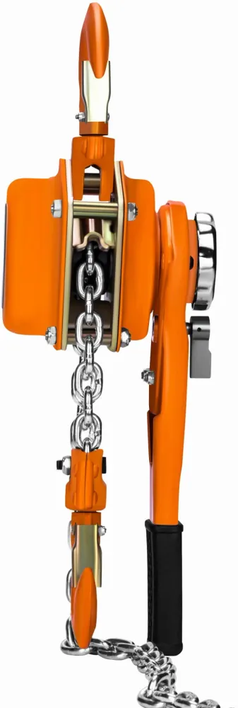 Troliu Manual cu Lant 750kg 2m, Kraft&Dele KD3503