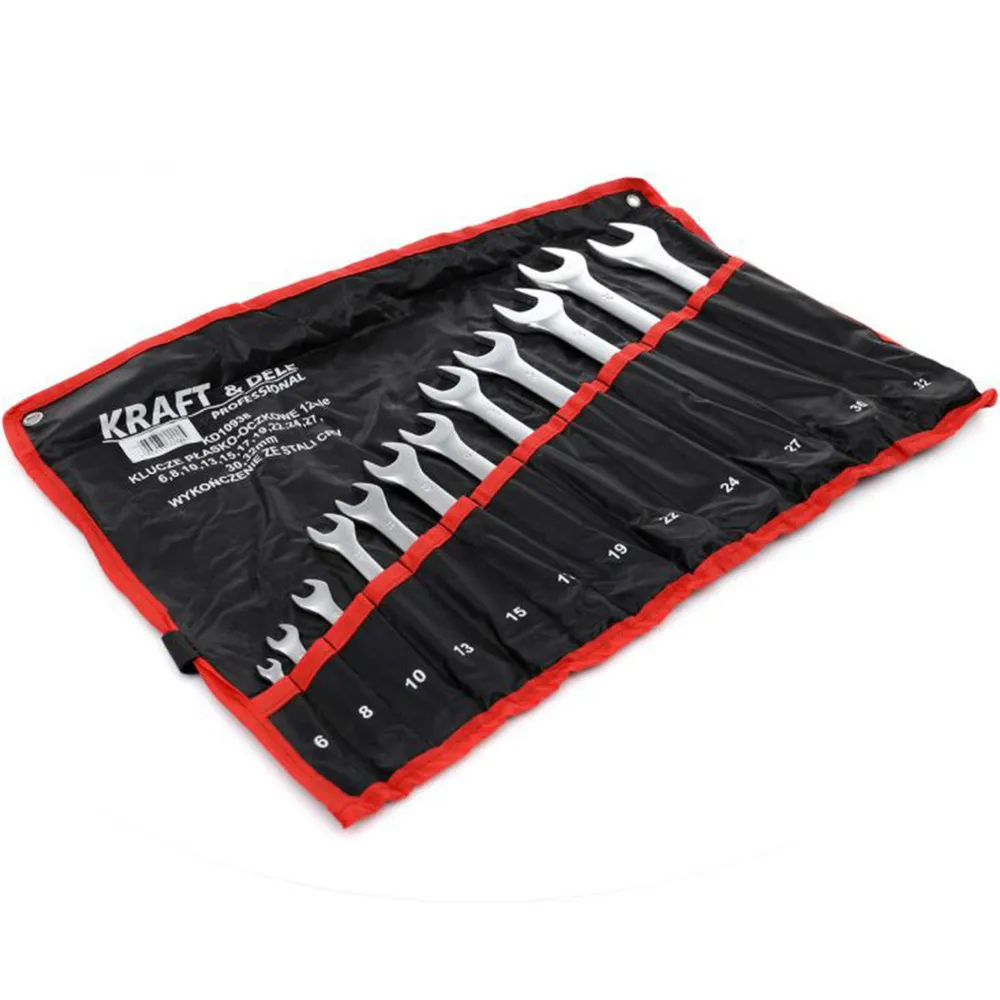 Set de chei combinate, 12 piese, Kraft&Dele KD10938, 6-32MM
