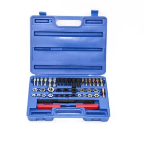Trusa reparat filete metrice si inch 42 piese