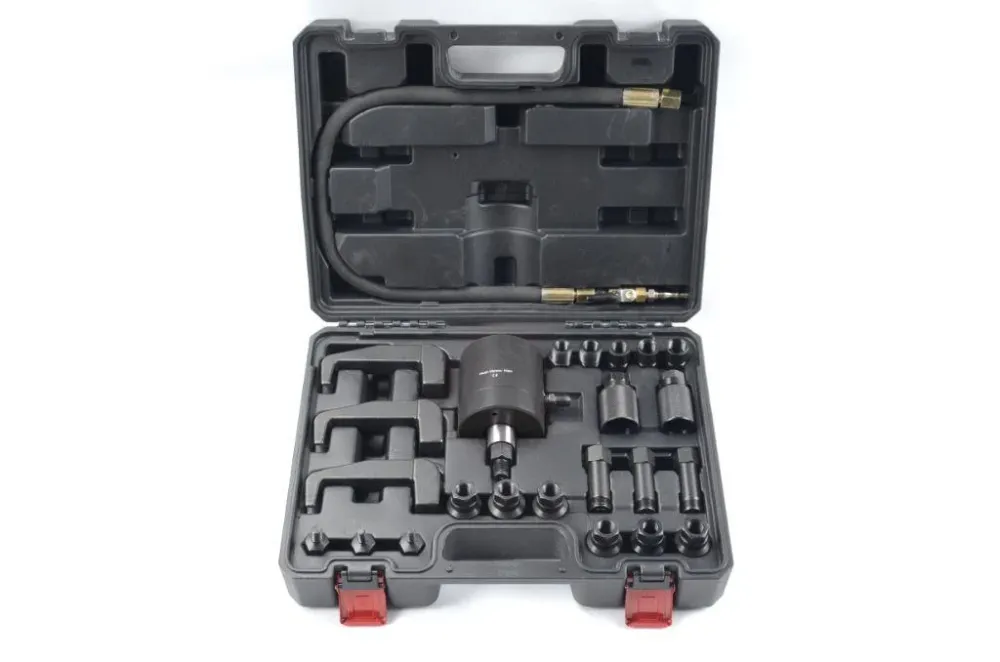 Extractor pneumatic pentru injectoare cu 24 piese, Presa extras injectoare