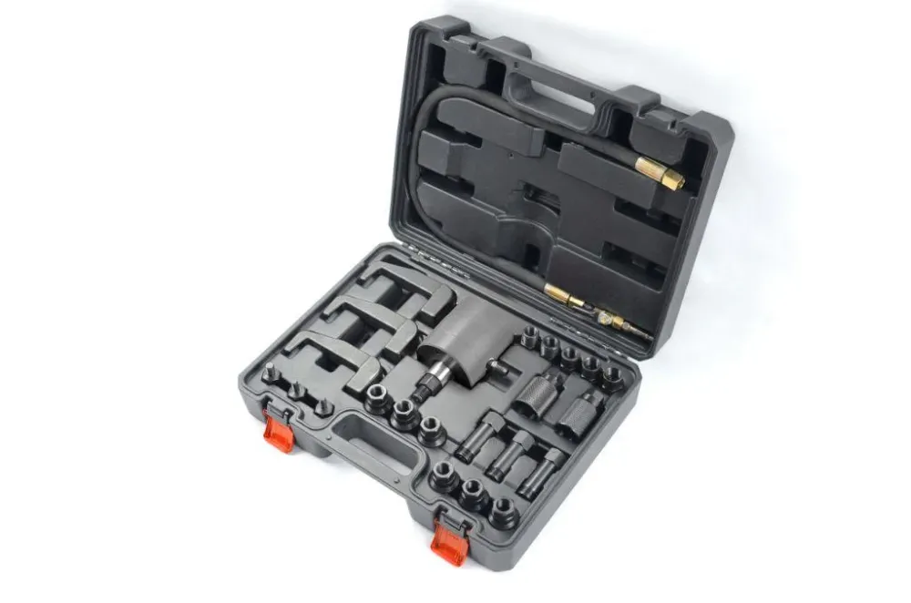Extractor pneumatic pentru injectoare cu 24 piese, Presa extras injectoare