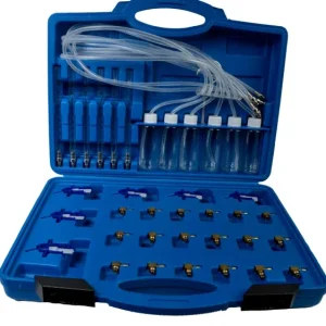 Tester verificare diagnostic tur retur injectoare common rail Bosch Denso Delphi Siemens,Set de debitmetre pentru motoare...