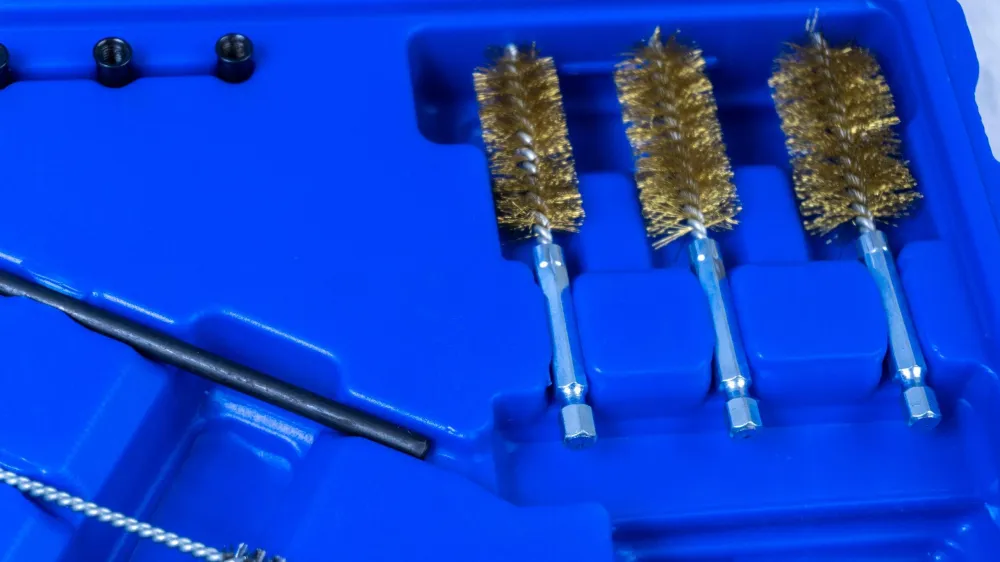 Trusa perii curățat scaun injectoare, Set de curatare scaun injector