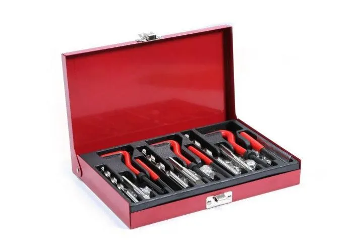 Trusa reparat filete cu insertie filiera m6 m8 m10 88 piese