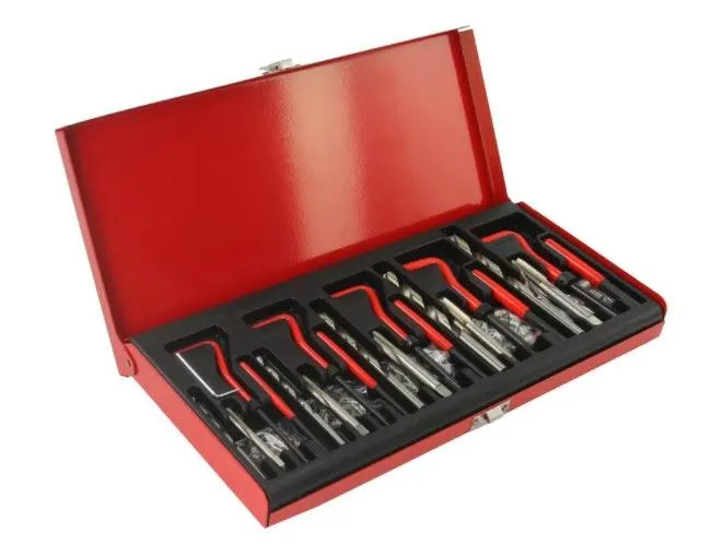 Trusa reparat filete stricate cu insertie metalica M5 M6 M8 M10 M12