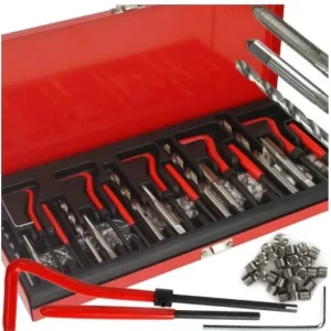 Trusa reparat filete stricate cu insertie metalica M5 M6 M8 M10 M12