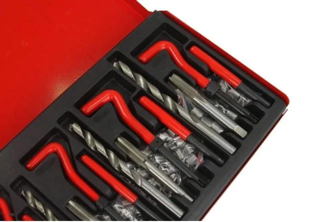 Trusa reparat filete stricate cu insertie metalica M5 M6 M8 M10 M12