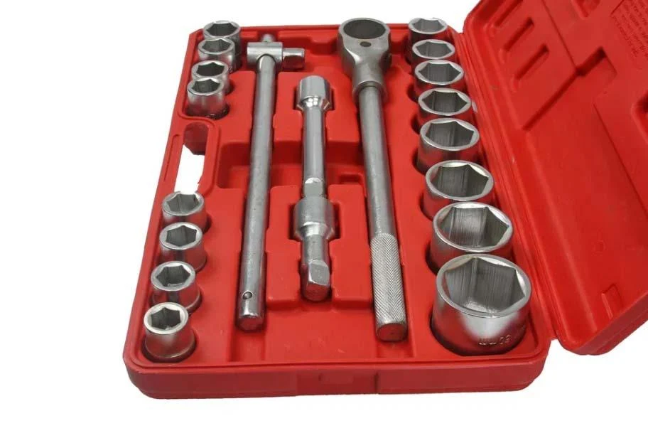 Trusa scule camioane 21 piese 3/4 Chrome Vanadium 6 laturi