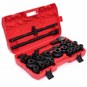 Trusa Tubulare Impact 26 Piese 3/4 Inch 6 Puncte, Kraft&Dele KD11758