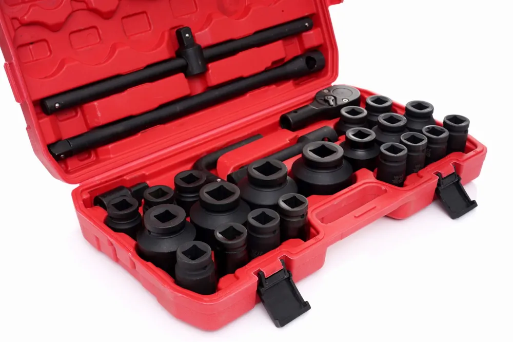 Trusa Tubulare Impact 26 Piese 3/4 Inch 6 Puncte, Kraft&Dele KD11758