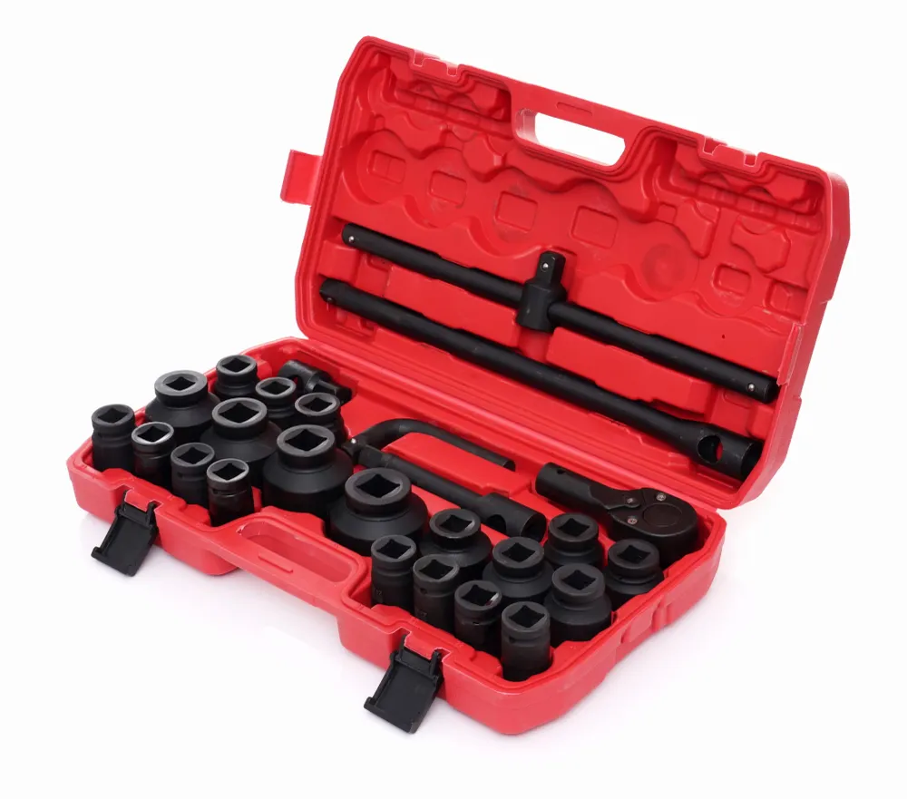 Trusa Tubulare Impact 26 Piese 3/4 Inch 6 Puncte, Kraft&Dele KD11758