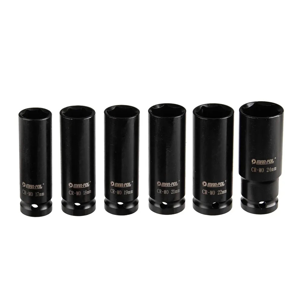 SET CHEI TUBULATE DE IMPACT 1/2" 8-32mm 35 buc