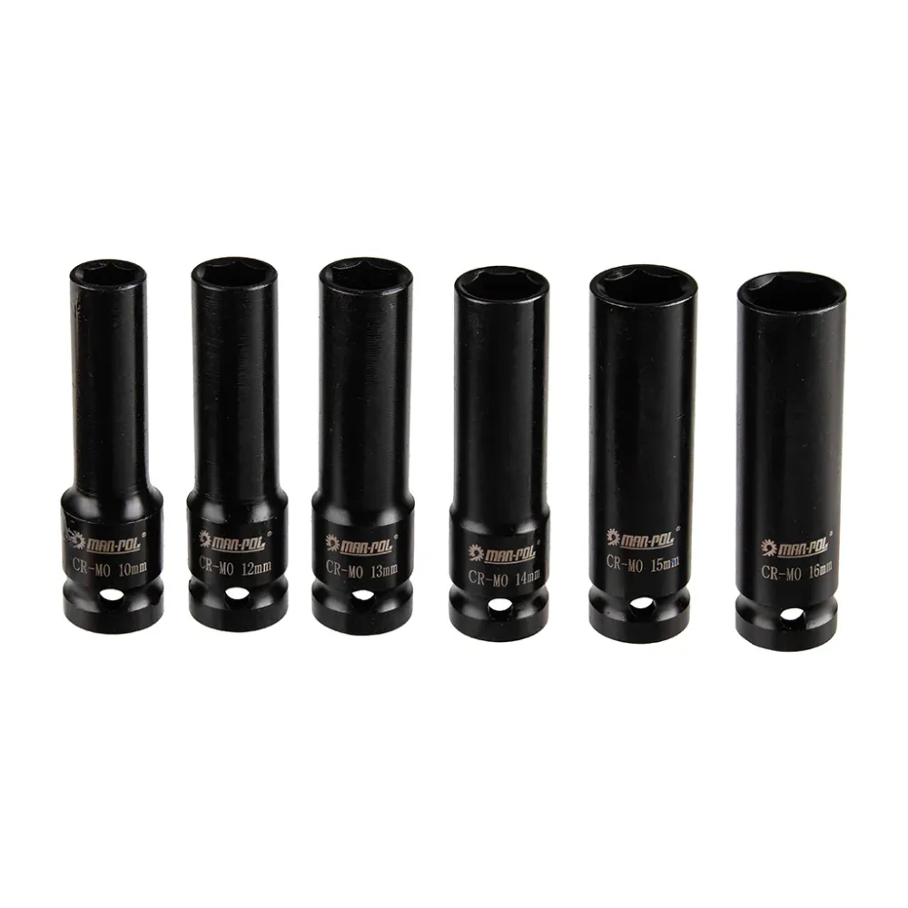 SET CHEI TUBULATE DE IMPACT 1/2" 8-32mm 35 buc