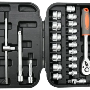 TRUSĂ TUBULARE 3/8'', 22 PIESE